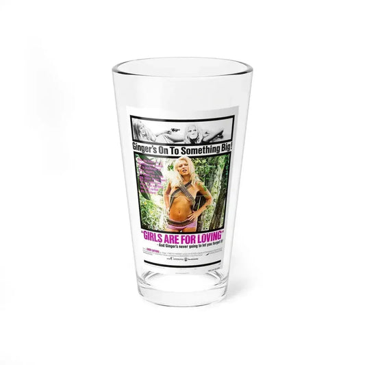 GIRLS ARE FOR LOVING 1973 Movie Poster - Pint Glass 16oz 16oz - Go Mug Yourself