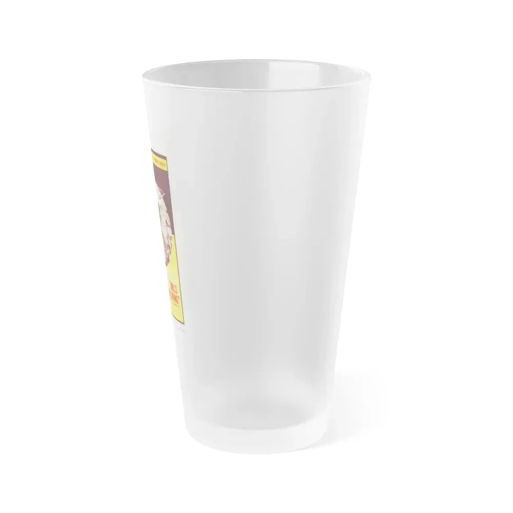 GIRLS ARE FOR LOVING (2) 1973 Movie Poster - Frosted Pint Glass 16oz - Go Mug Yourself