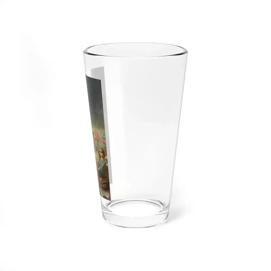 Girls Dormitory, paperback cover (Midwood, 1963) - Pint Glass 16oz - Go Mug Yourself