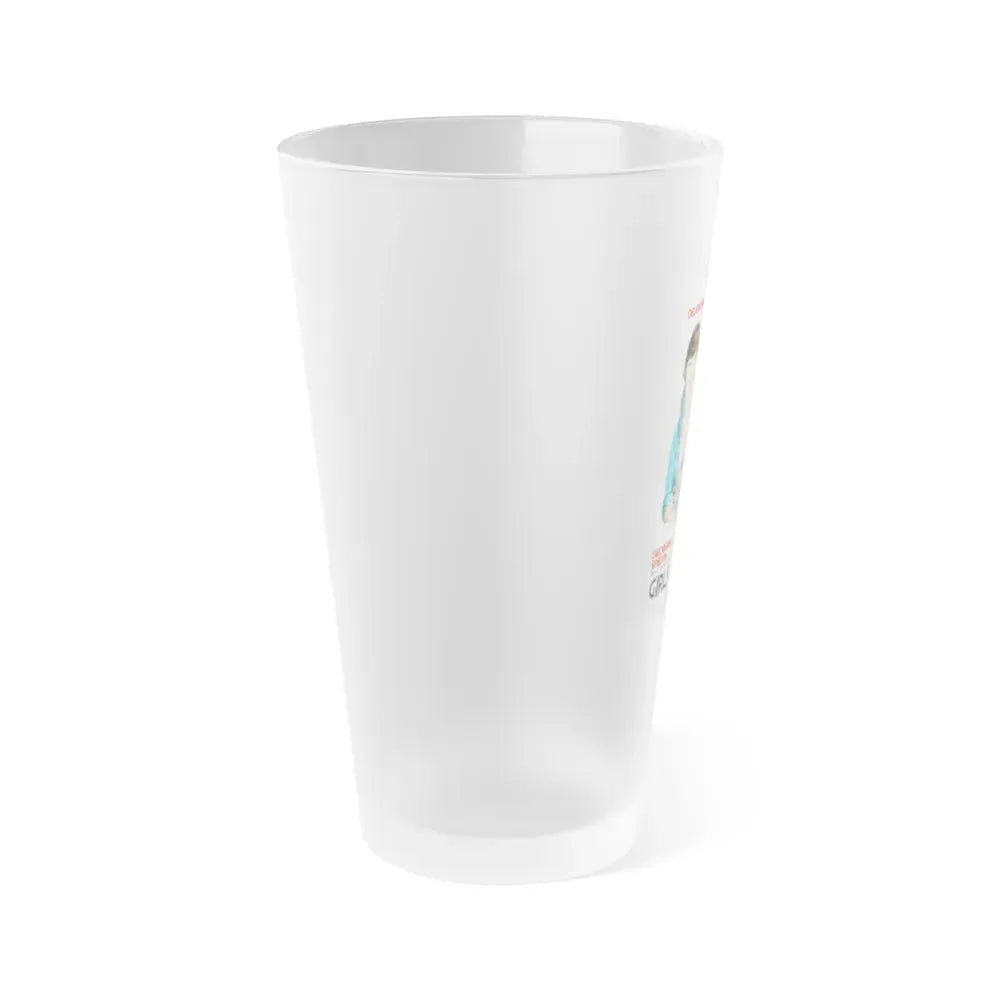 GIRLS FOR RENT 1974 Movie Poster - Frosted Pint Glass 16oz - Go Mug Yourself