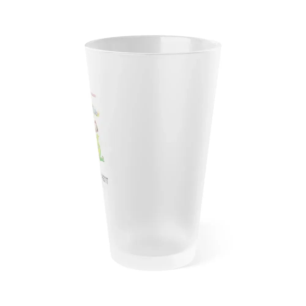 GIRLS FOR RENT 1974 Movie Poster - Frosted Pint Glass 16oz - Go Mug Yourself