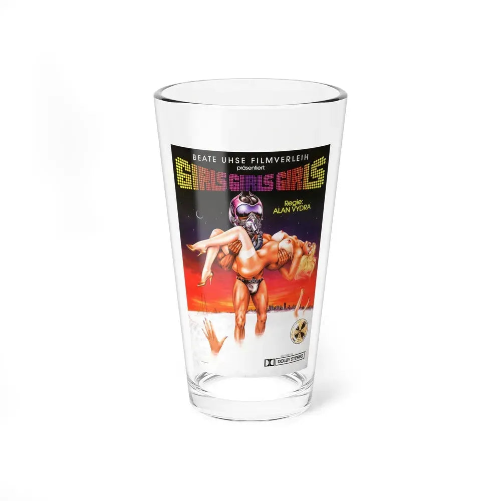 GIRLS, GIRLS, GIRLS 1962 Movie Poster - Pint Glass 16oz 16oz - Go Mug Yourself