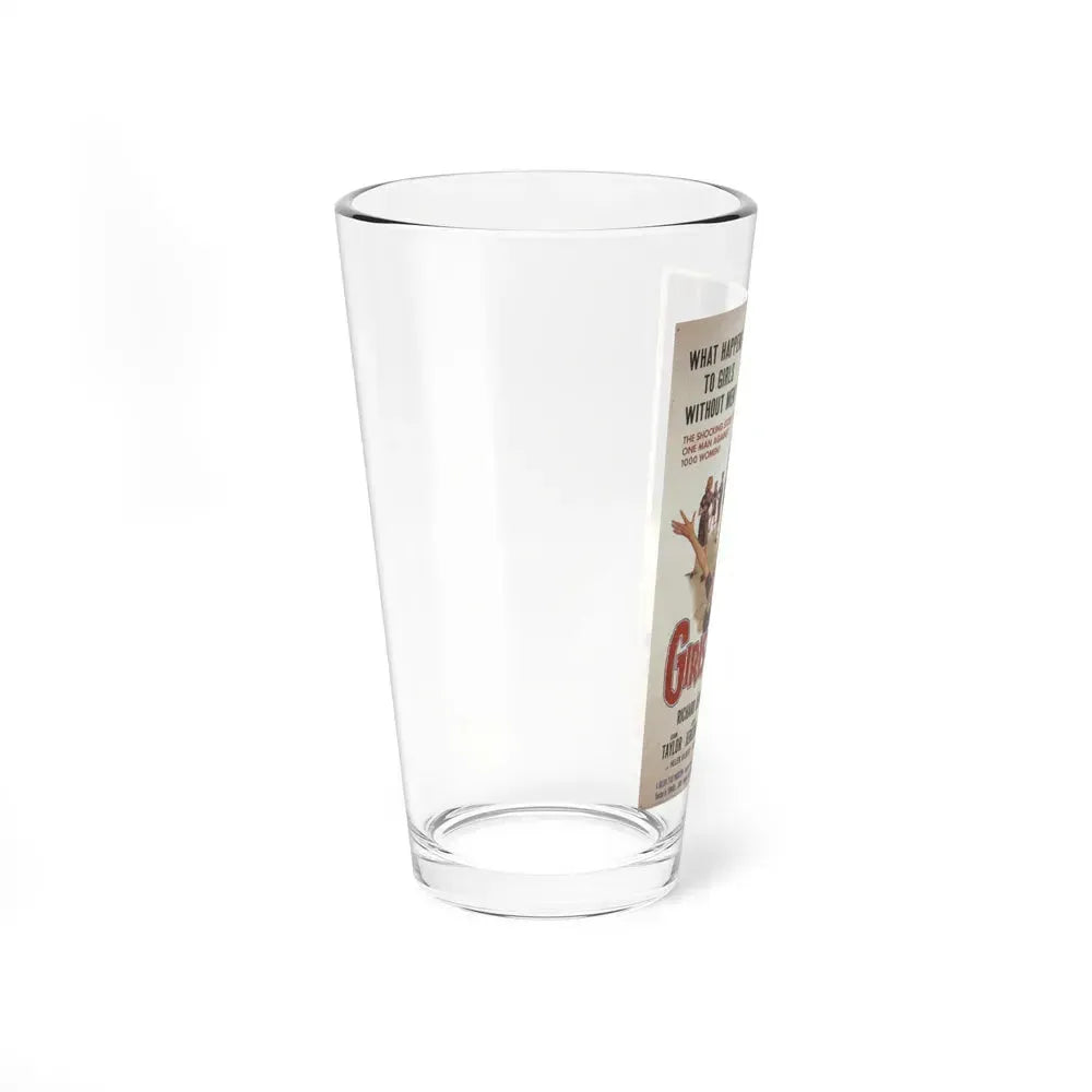 GIRLS IN PRISON 1956 Movie Poster - Pint Glass 16oz - Go Mug Yourself