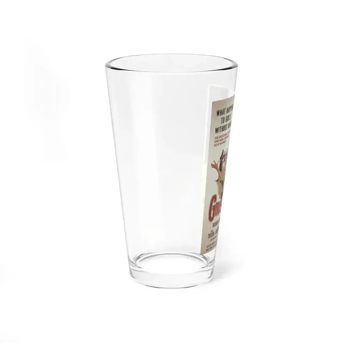 GIRLS IN PRISON 1956 Movie Poster - Pint Glass 16oz - Go Mug Yourself