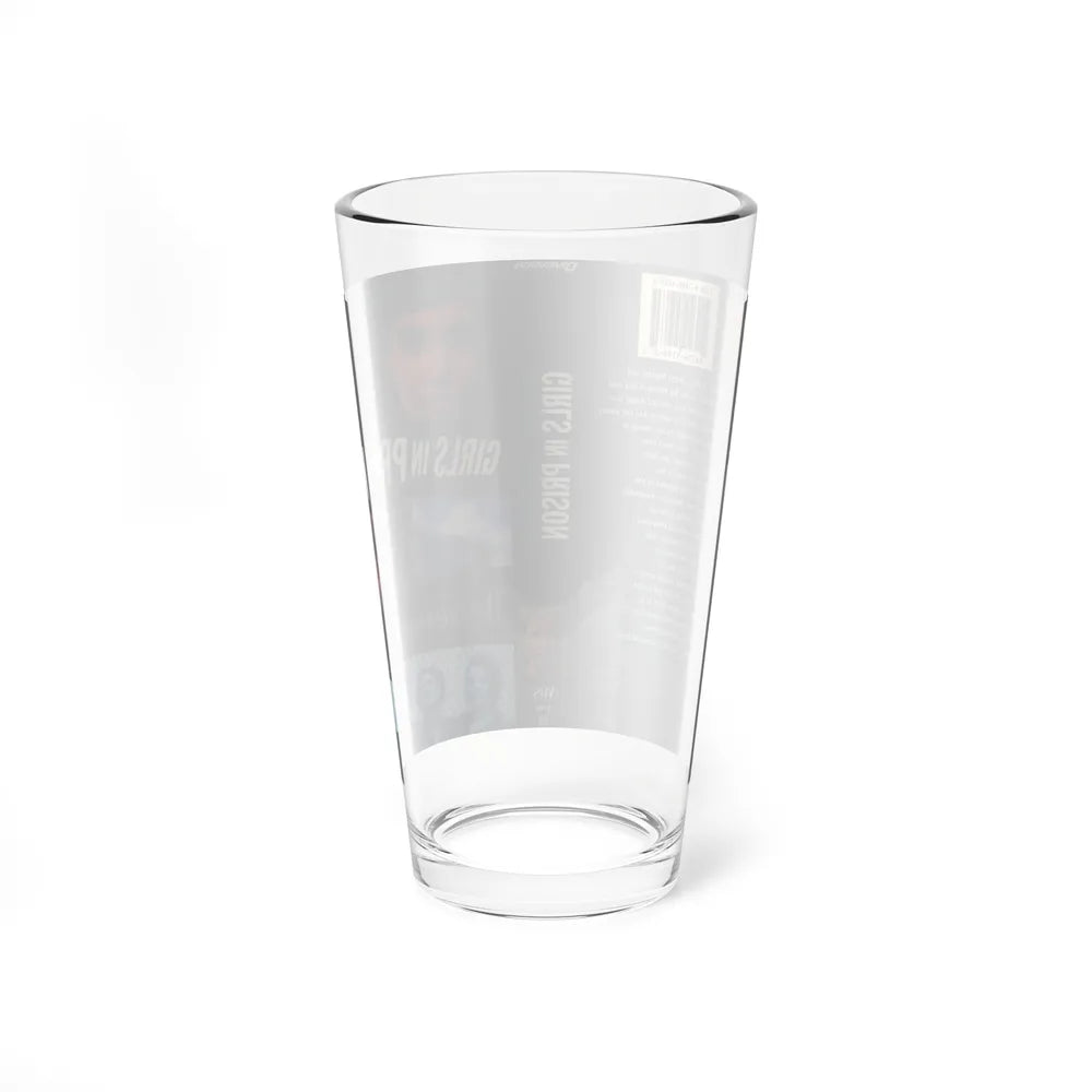 GIRLS IN PRISON (VHS COVER) Pint Glass 16oz - Go Mug Yourself
