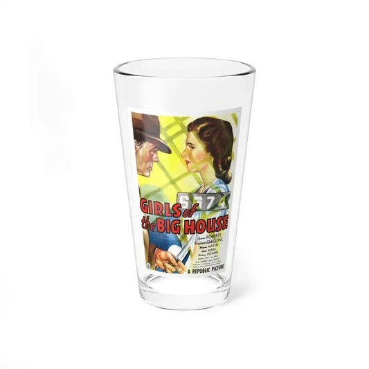 GIRLS OF THE BIG HOUSE 1945 Movie Poster - Pint Glass 16oz 16oz - Go Mug Yourself