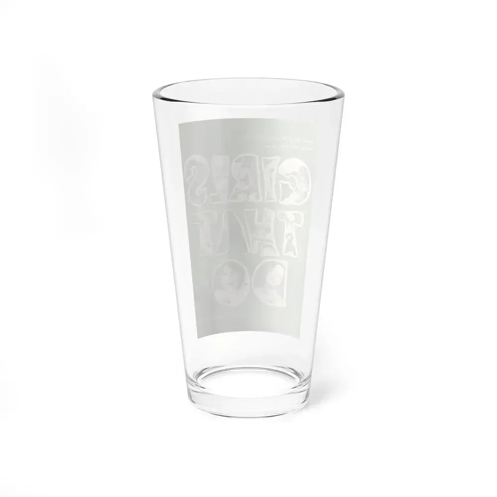GIRLS THAT DO 1969 Movie Poster - Pint Glass 16oz - Go Mug Yourself