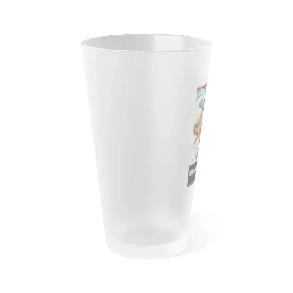 GIRLS WILL BE GIRLS 1982 Movie Poster - Frosted Pint Glass 16oz - Go Mug Yourself