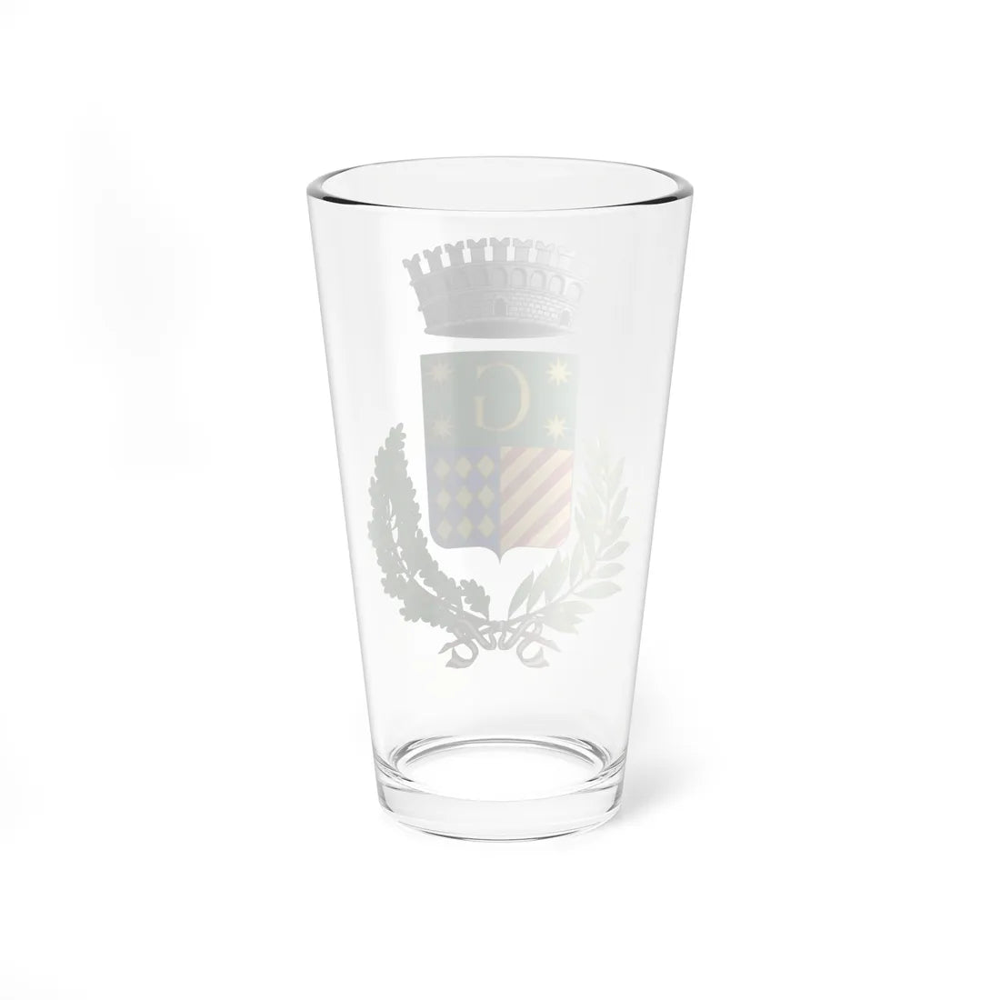 Giusvalla-Stemma (Italy) (Coat of Arms) Pint Glass 16oz - Go Mug Yourself