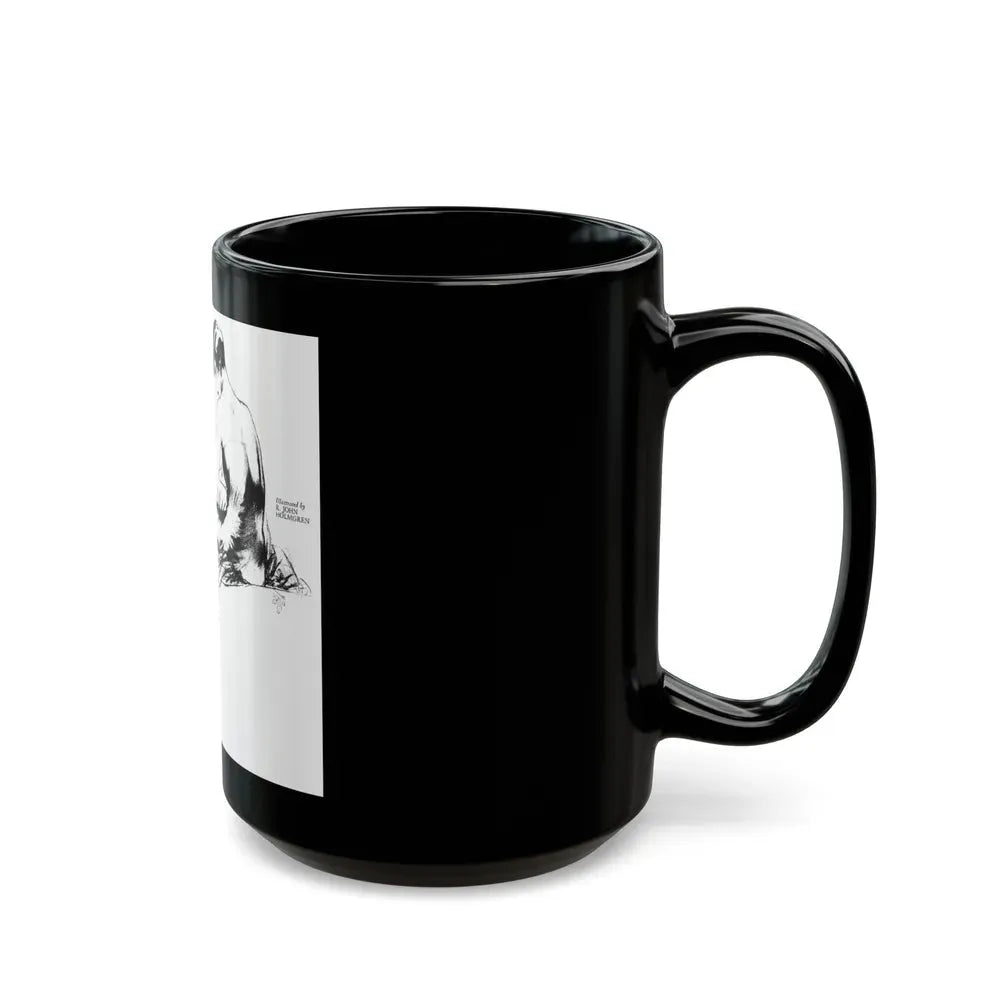 Give and Take (1), Collier's, February 11, 1928 - Black Coffee Mug - Go Mug Yourself