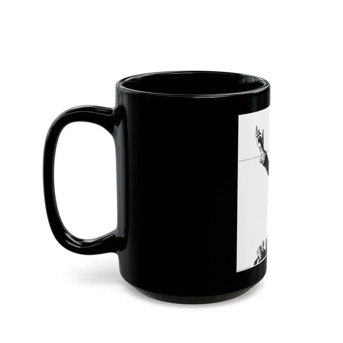 Give Me Liberty or Give Me Death, This Week Magazine, February 5, 1956 - Black Coffee Mug - Go Mug Yourself