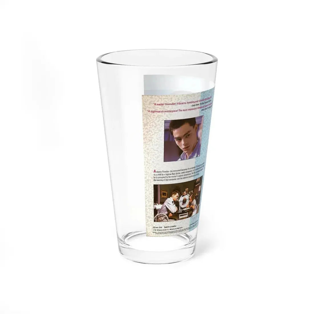 GLASS CAGE (VHS COVER) Pint Glass 16oz - Go Mug Yourself