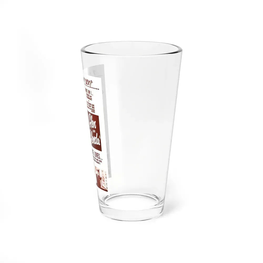 GLEN OR GLENDA 1953 Movie Poster - Pint Glass 16oz - Go Mug Yourself