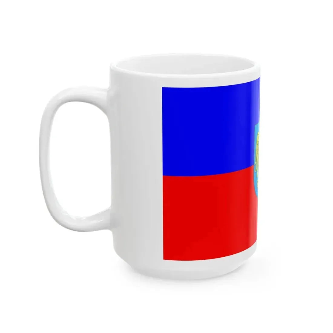 Gliwice flaga (Poland) White Coffee Mug - Go Mug Yourself