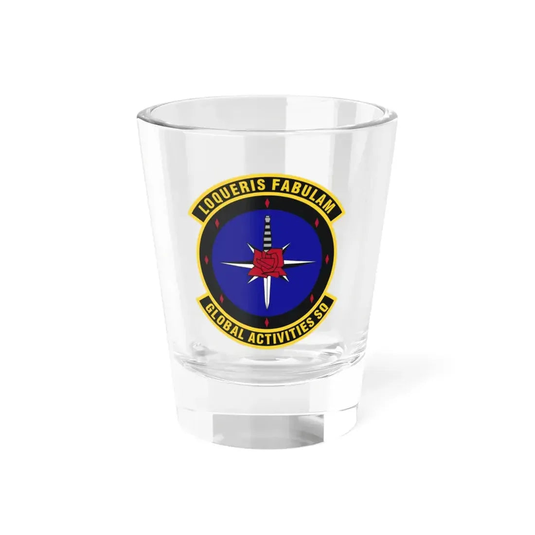 Global Activities Squadron (U.S. Air Force) Shot Glass 1.5oz 1.5oz - Go Mug Yourself