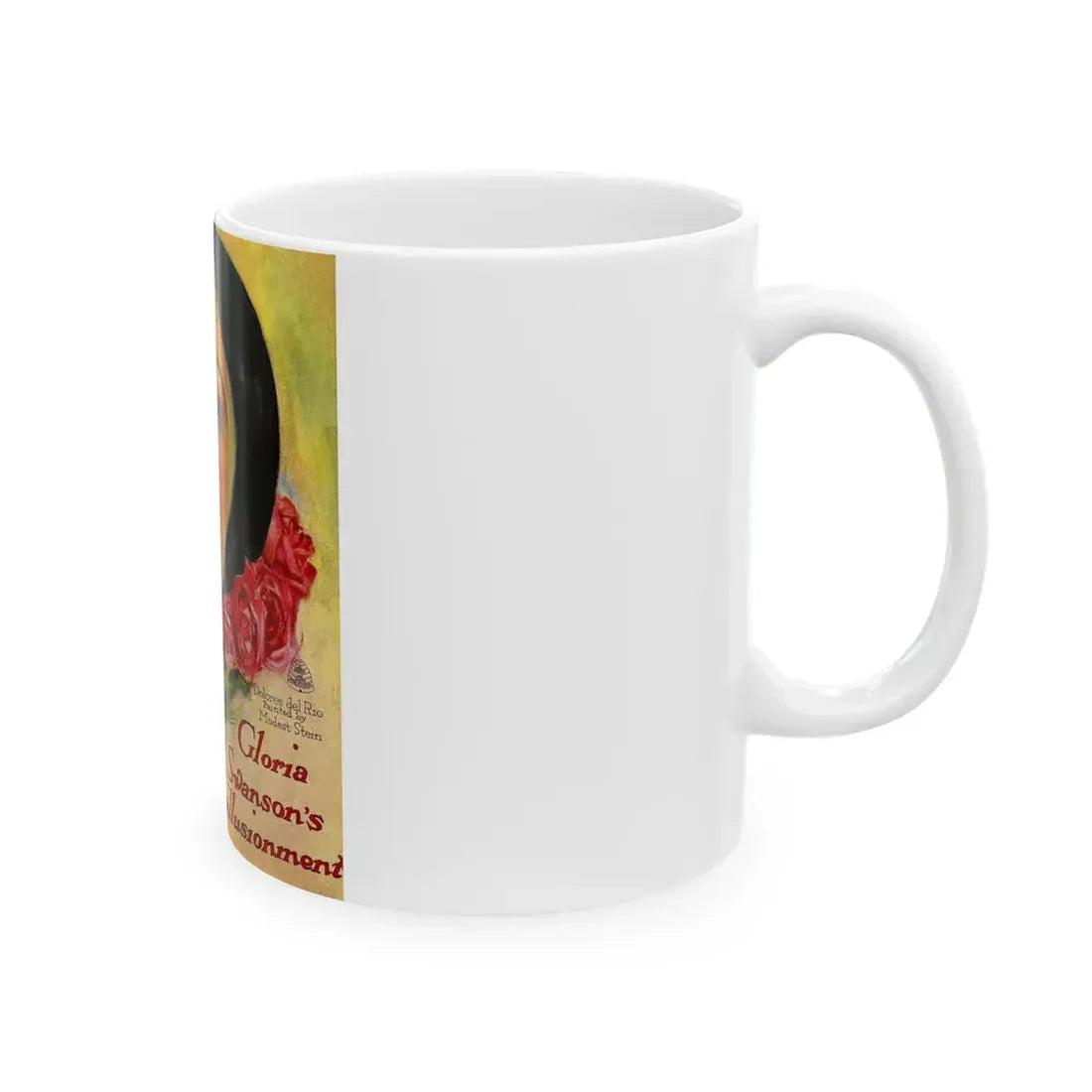 Gloria Swanson's Disillusionment - White Coffee Mug - Go Mug Yourself