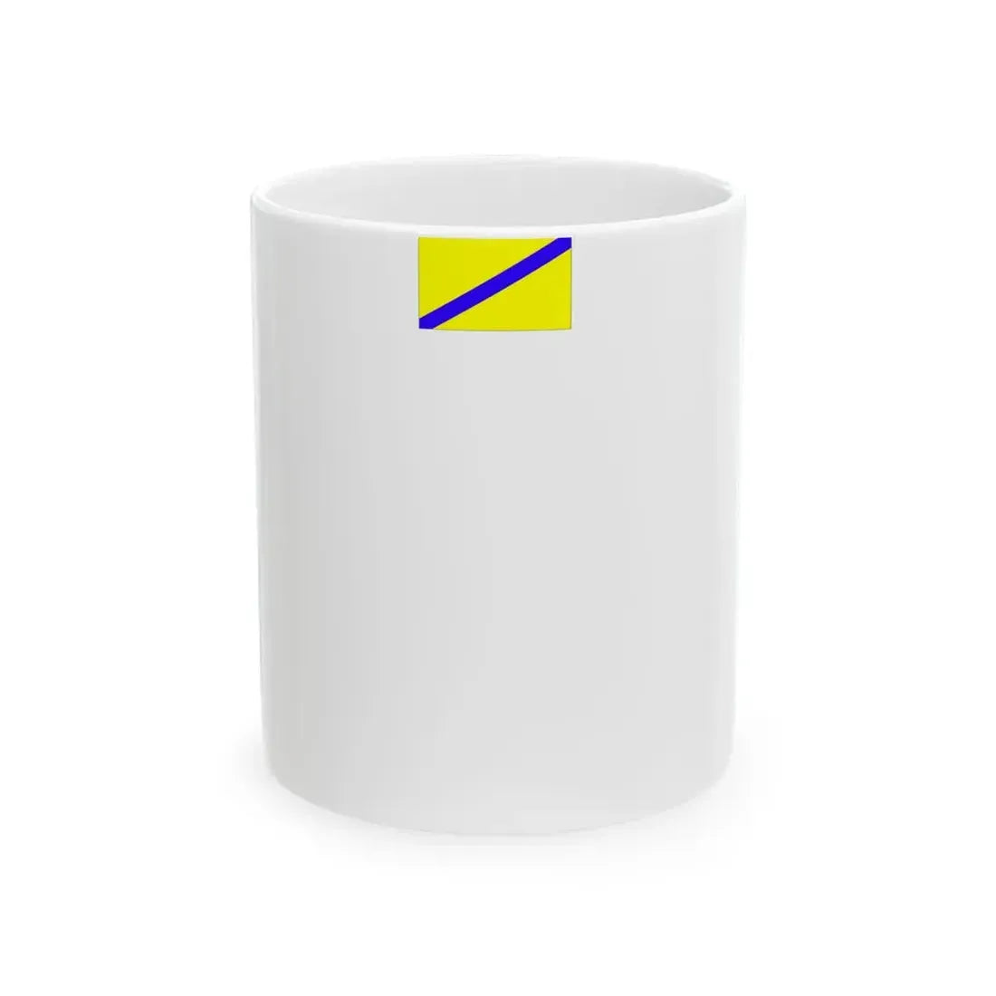 Gmina Opatowiec flaga (Poland) White Coffee Mug 11oz - Go Mug Yourself