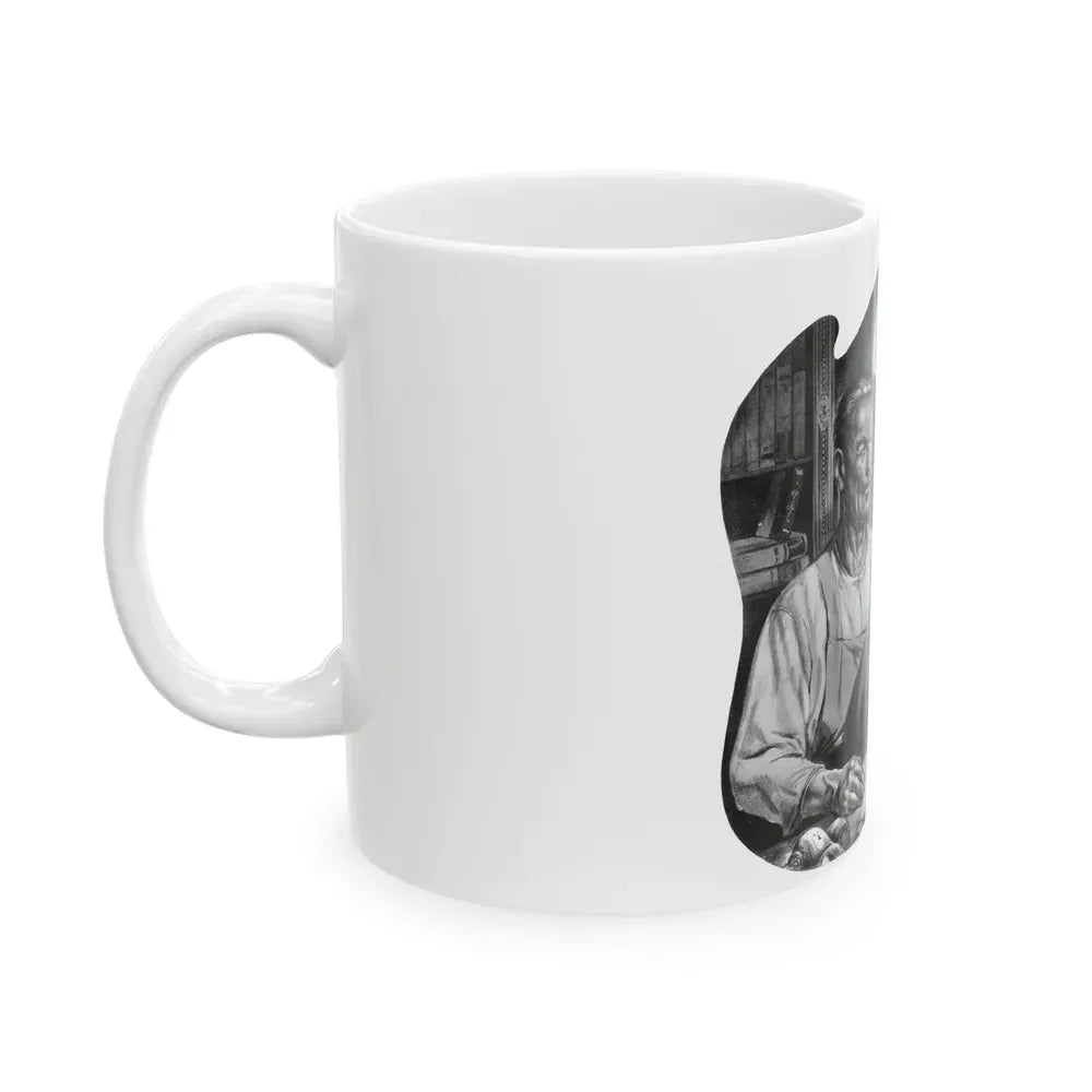 God and Doctor Goebbels, Liberty magazine, June 7, 1941 - White Coffee Mug - Go Mug Yourself