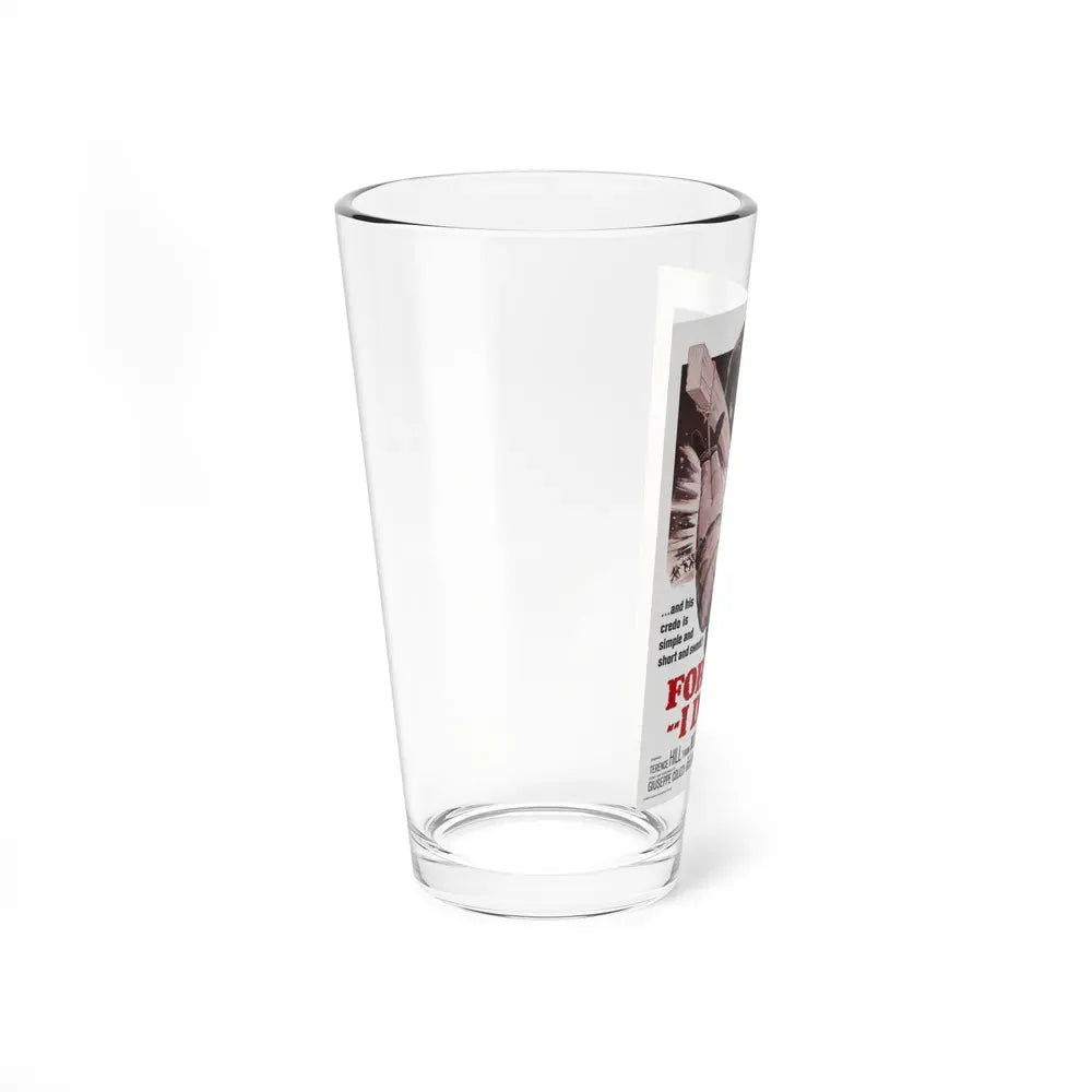 GOD FORGIVES, I DON'T! 1967 Movie Poster - Pint Glass 16oz - Go Mug Yourself