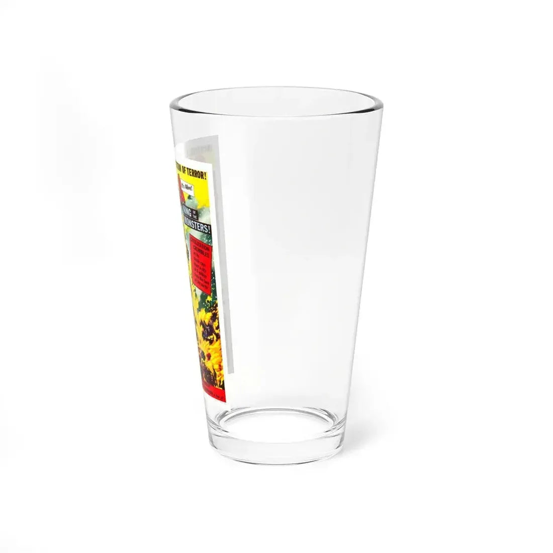 GODZILLA 1954 Movie Poster - Pint Glass 16oz - Go Mug Yourself