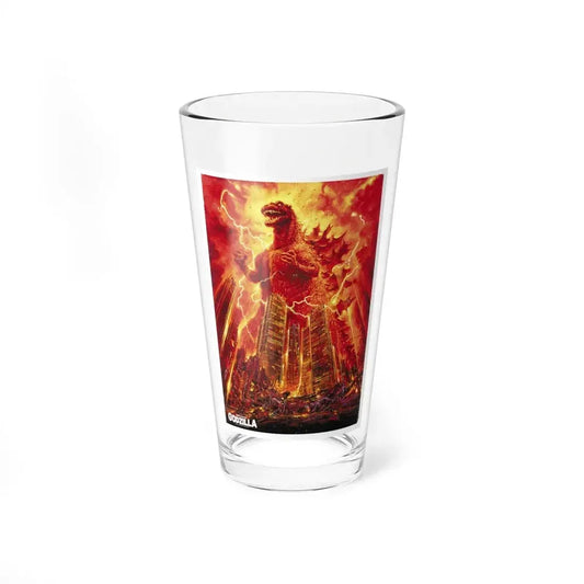 GODZILLA 1984 Movie Poster - Pint Glass 16oz 16oz - Go Mug Yourself