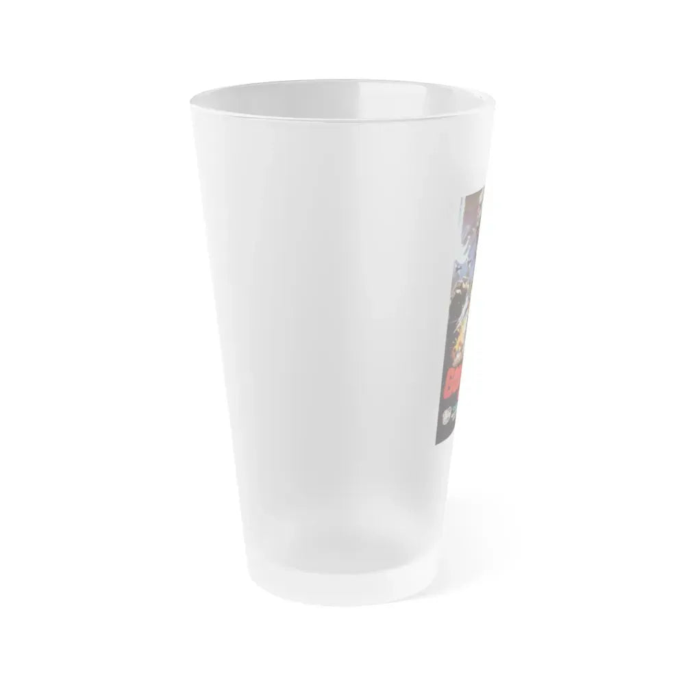 GODZILLA 1985 (3) Movie Poster - Frosted Pint Glass 16oz - Go Mug Yourself