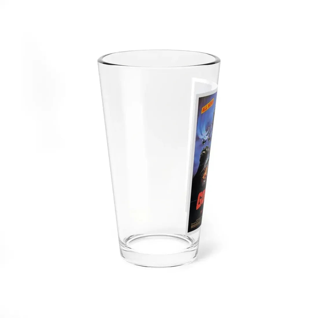 GODZILLA 1985 Movie Poster - Pint Glass 16oz - Go Mug Yourself