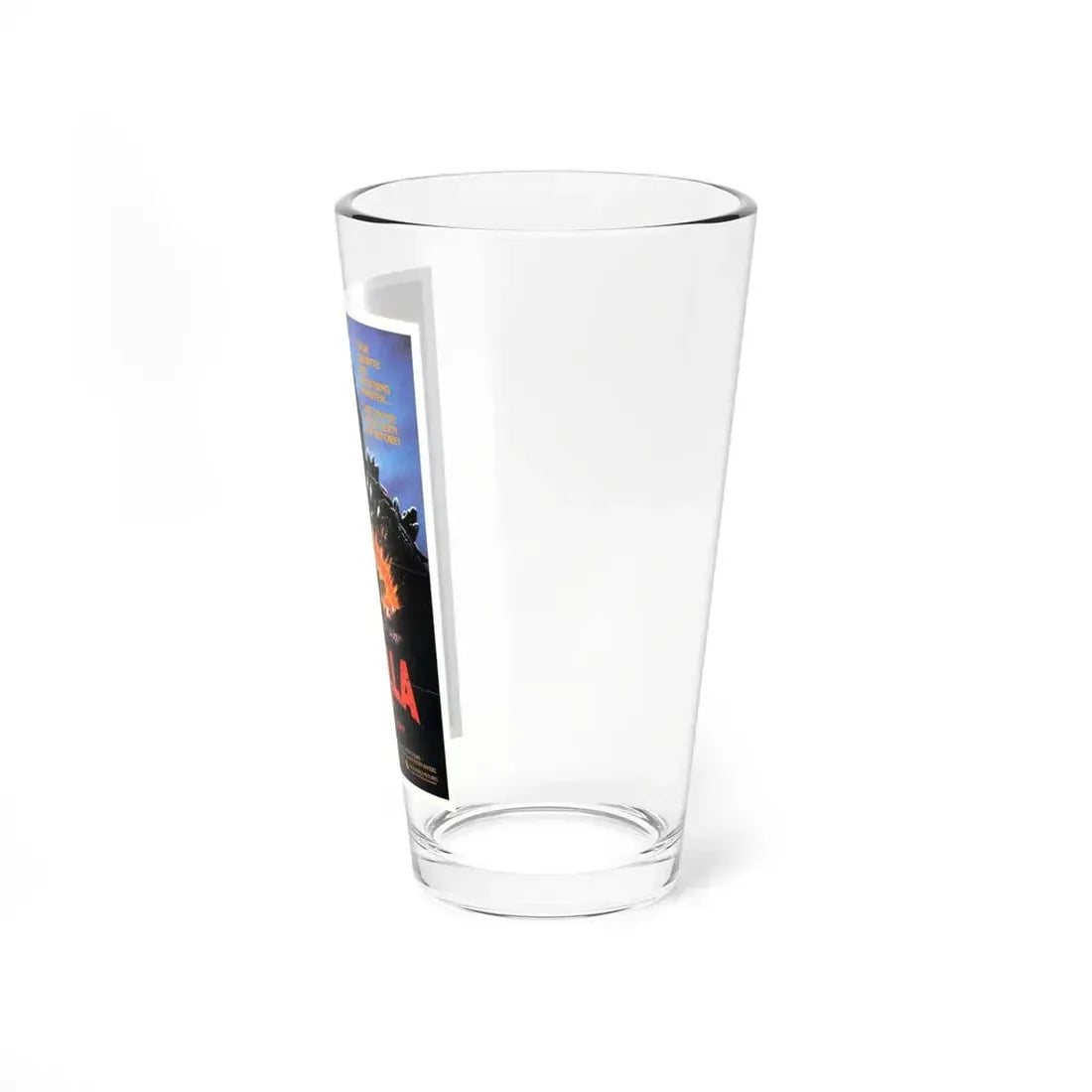 GODZILLA 1985 Movie Poster - Pint Glass 16oz - Go Mug Yourself