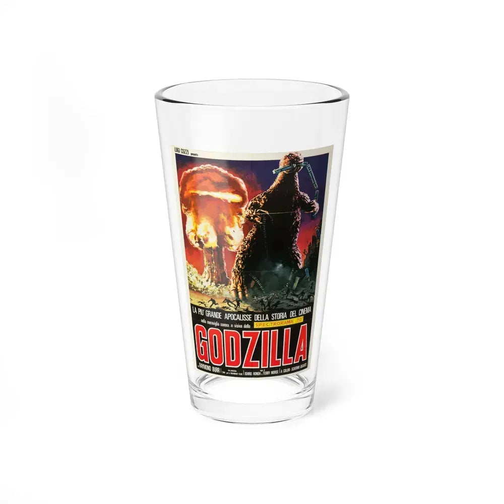 GODZILLA (COZZI) 1954 Movie Poster - Pint Glass 16oz 16oz - Go Mug Yourself