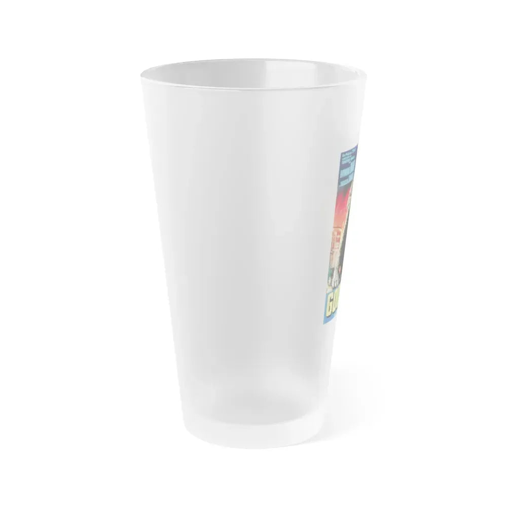 GODZILLA (ITALIAN) 1954 Movie Poster - Frosted Pint Glass 16oz - Go Mug Yourself