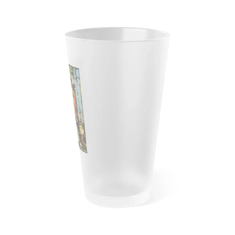 GODZILLA RAIDS AGAIN 1955 Movie Poster - Frosted Pint Glass 16oz - Go Mug Yourself