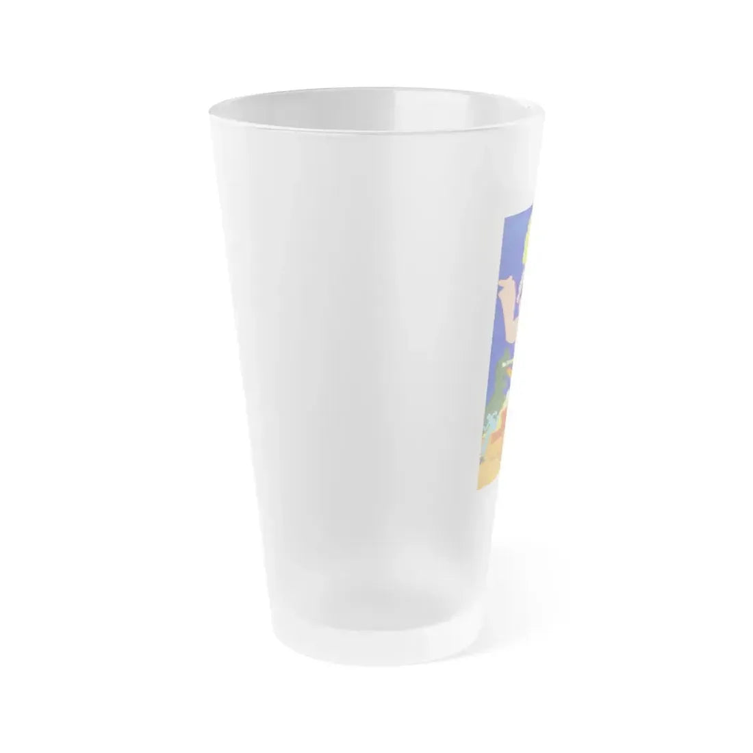 GODZILLA VS MECHAGODZILLA (POLISH) 1993 Movie Poster - Frosted Pint Glass 16oz - Go Mug Yourself