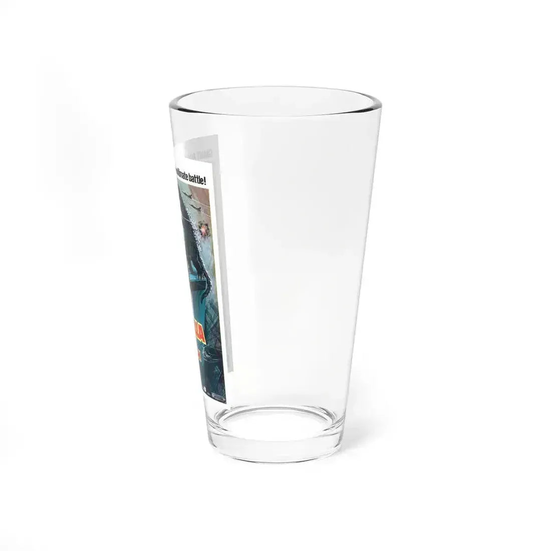 GODZILLA VS MEGALON 1973 Movie Poster - Pint Glass 16oz - Go Mug Yourself