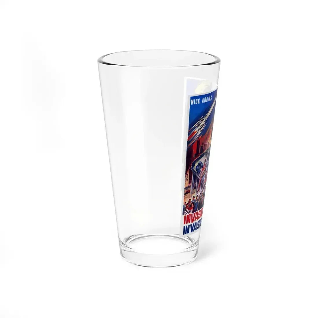 GODZILLA VS MONSTER ZERO (BELGIAN) 1965 Movie Poster - Pint Glass 16oz - Go Mug Yourself