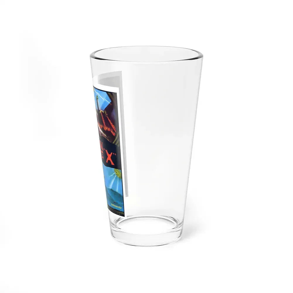 GODZILLA VS MONSTER ZERO (FRENCH) 1965 Movie Poster - Pint Glass 16oz - Go Mug Yourself