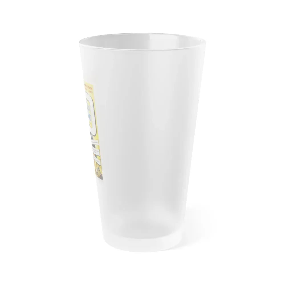 GODZILLA VS THE THING 1964 Movie Poster - Frosted Pint Glass 16oz - Go Mug Yourself