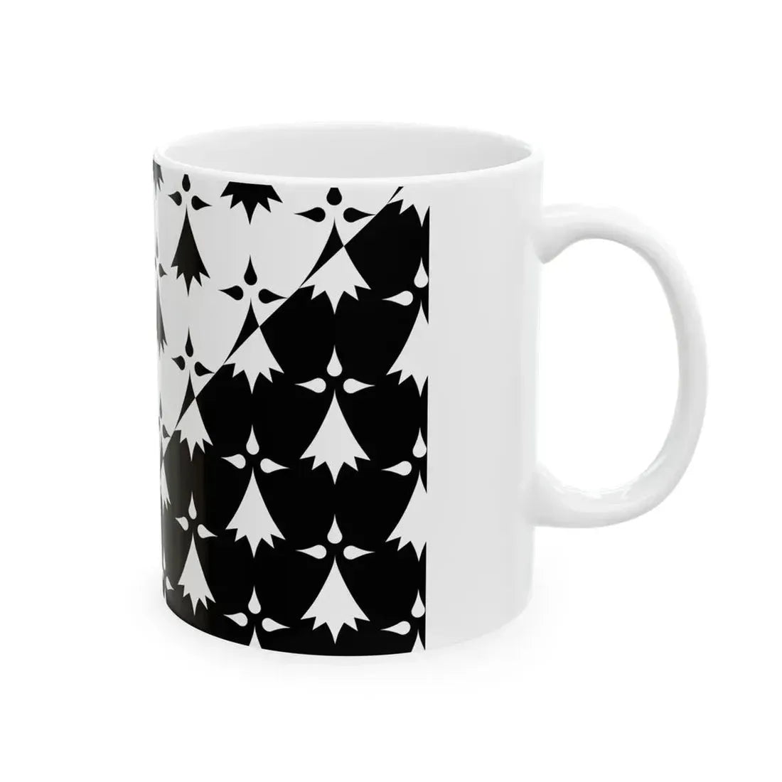 Goelo traditional district flag (France) White Coffee Mug - Go Mug Yourself