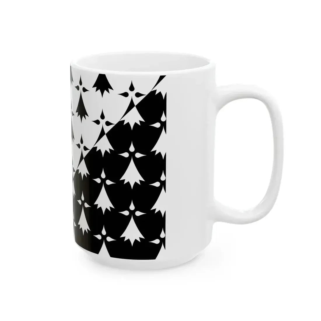 Goelo traditional district flag (France) White Coffee Mug - Go Mug Yourself