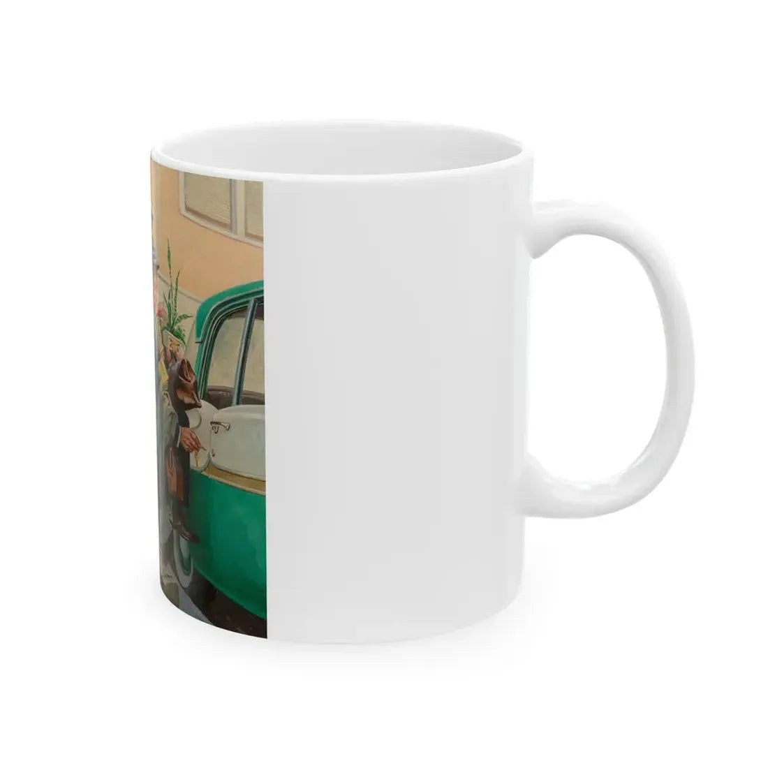 Going Home - White Coffee Mug - Go Mug Yourself