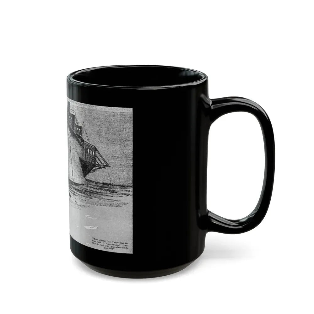 Gold Blood, Blue Book Magazine, June 1940 - Black Coffee Mug - Go Mug Yourself