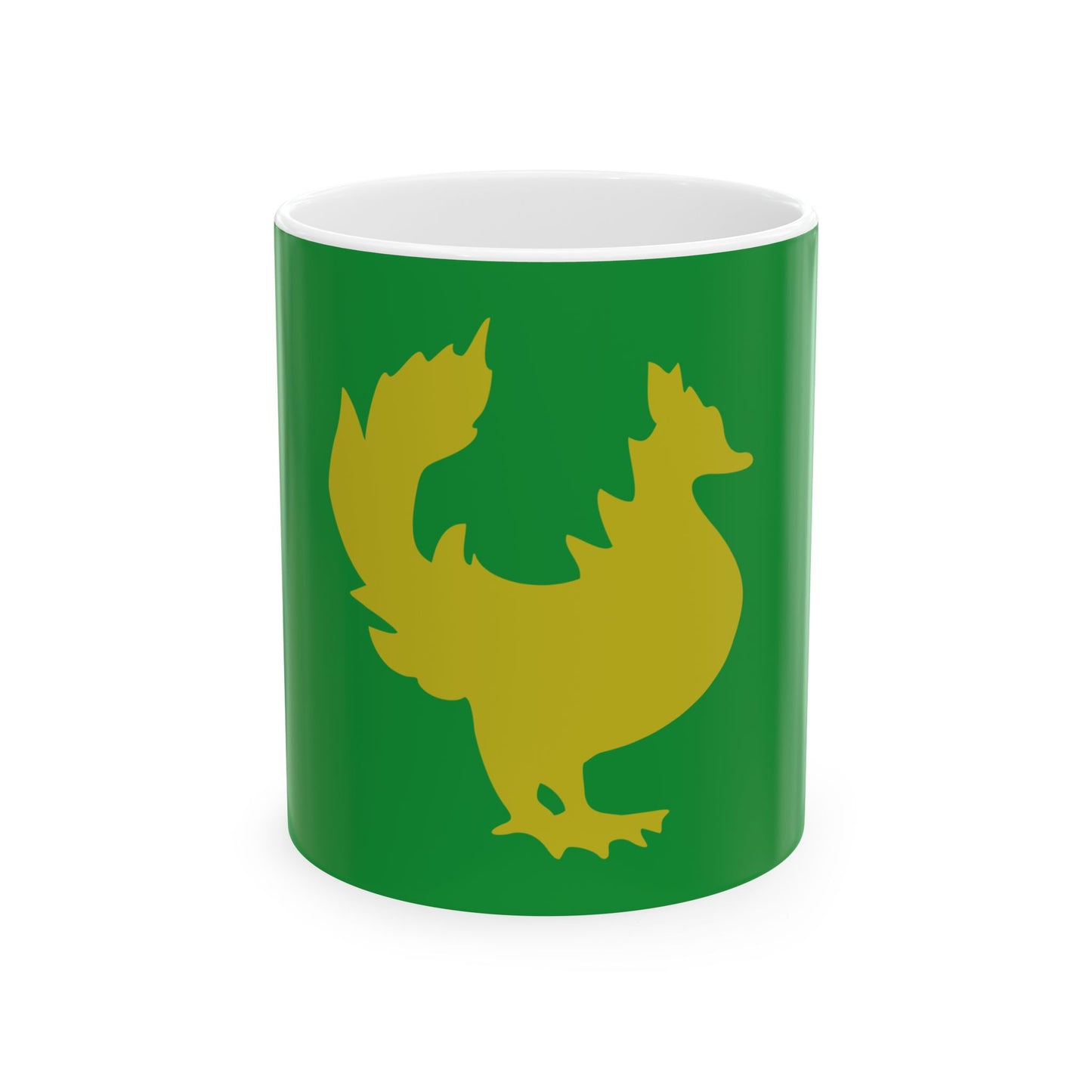 Golden Hintar flag of Burma (Myanmar) White Coffee Mug-11oz-Go Mug Yourself