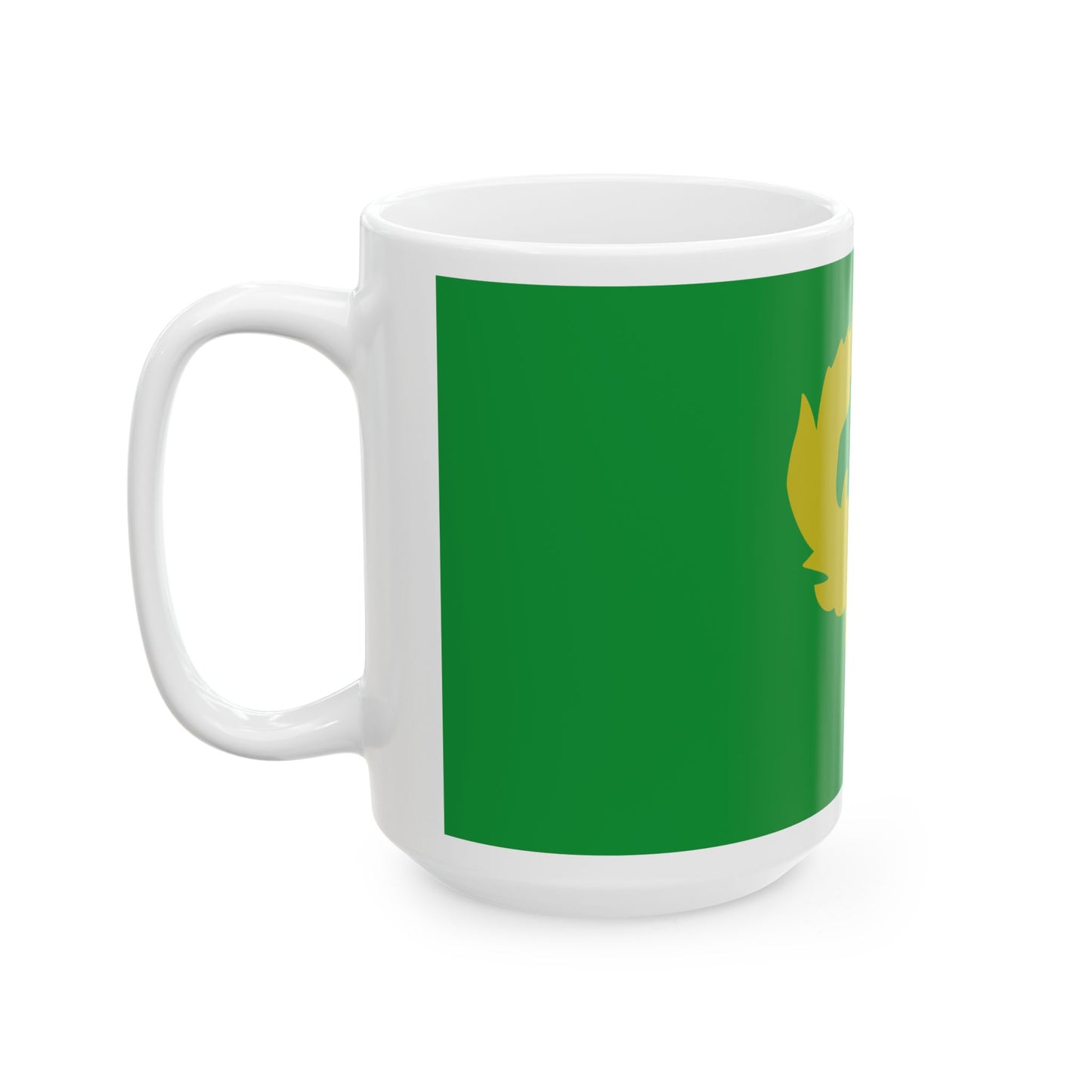 Golden Hintar flag of Burma (Myanmar) White Coffee Mug-Go Mug Yourself