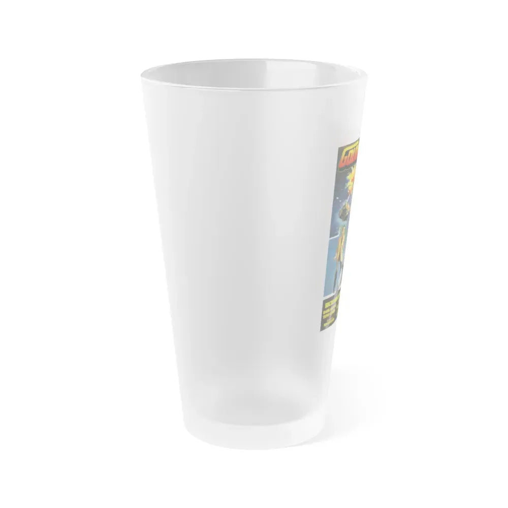 GOLDRUNNER 1980 Movie Poster - Frosted Pint Glass 16oz - Go Mug Yourself