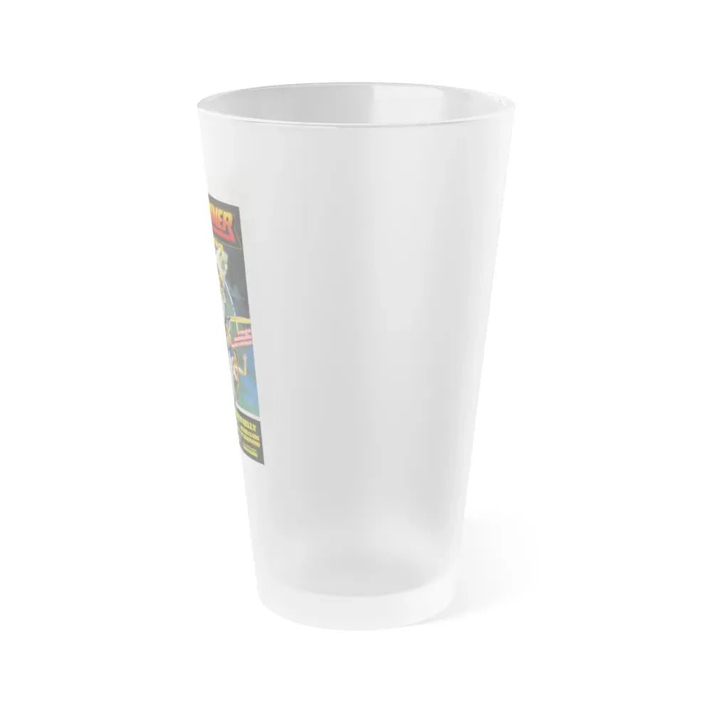 GOLDRUNNER 1980 Movie Poster - Frosted Pint Glass 16oz - Go Mug Yourself