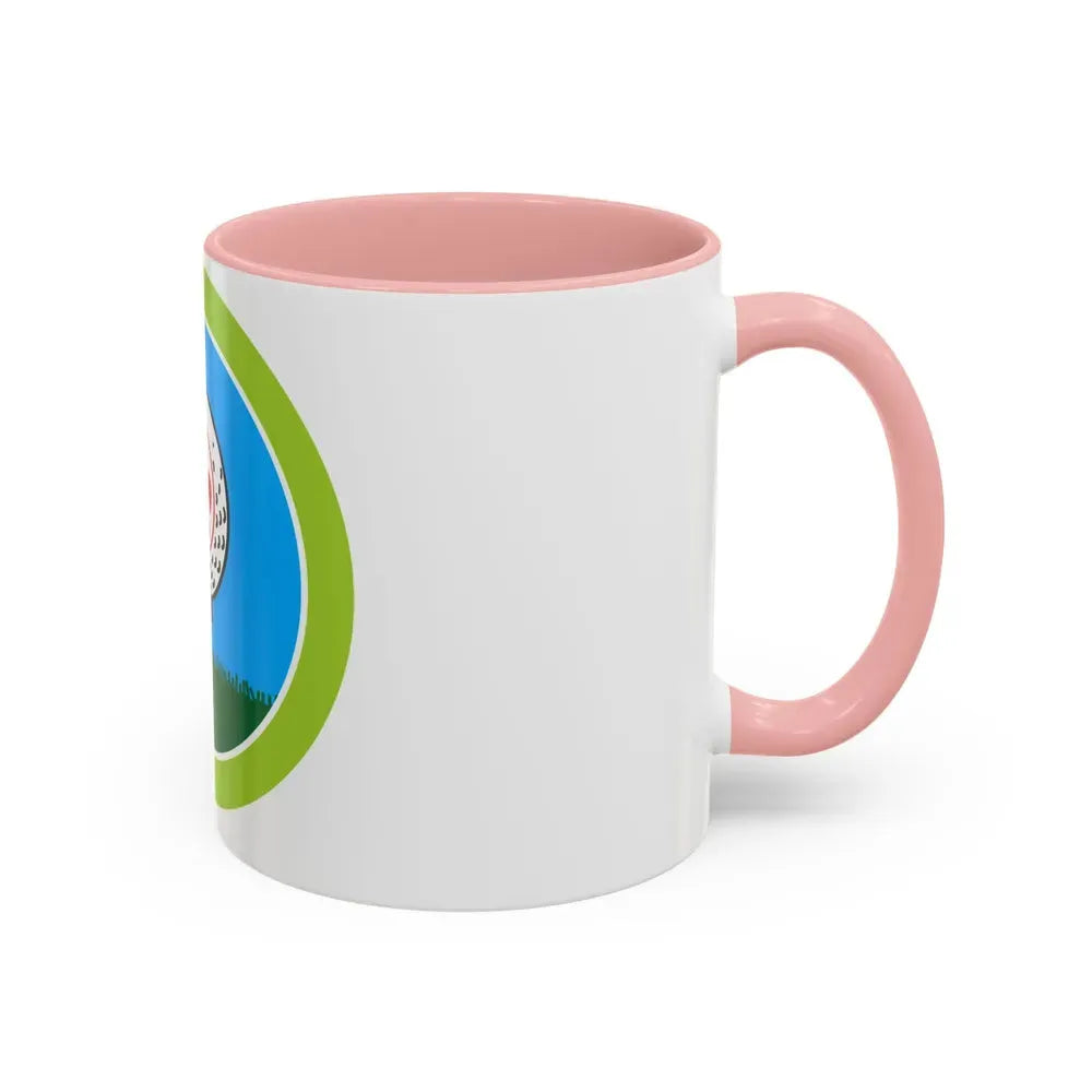 Golf (Boy Scout Merit Badge) Accent Coffee Mug - Go Mug Yourself