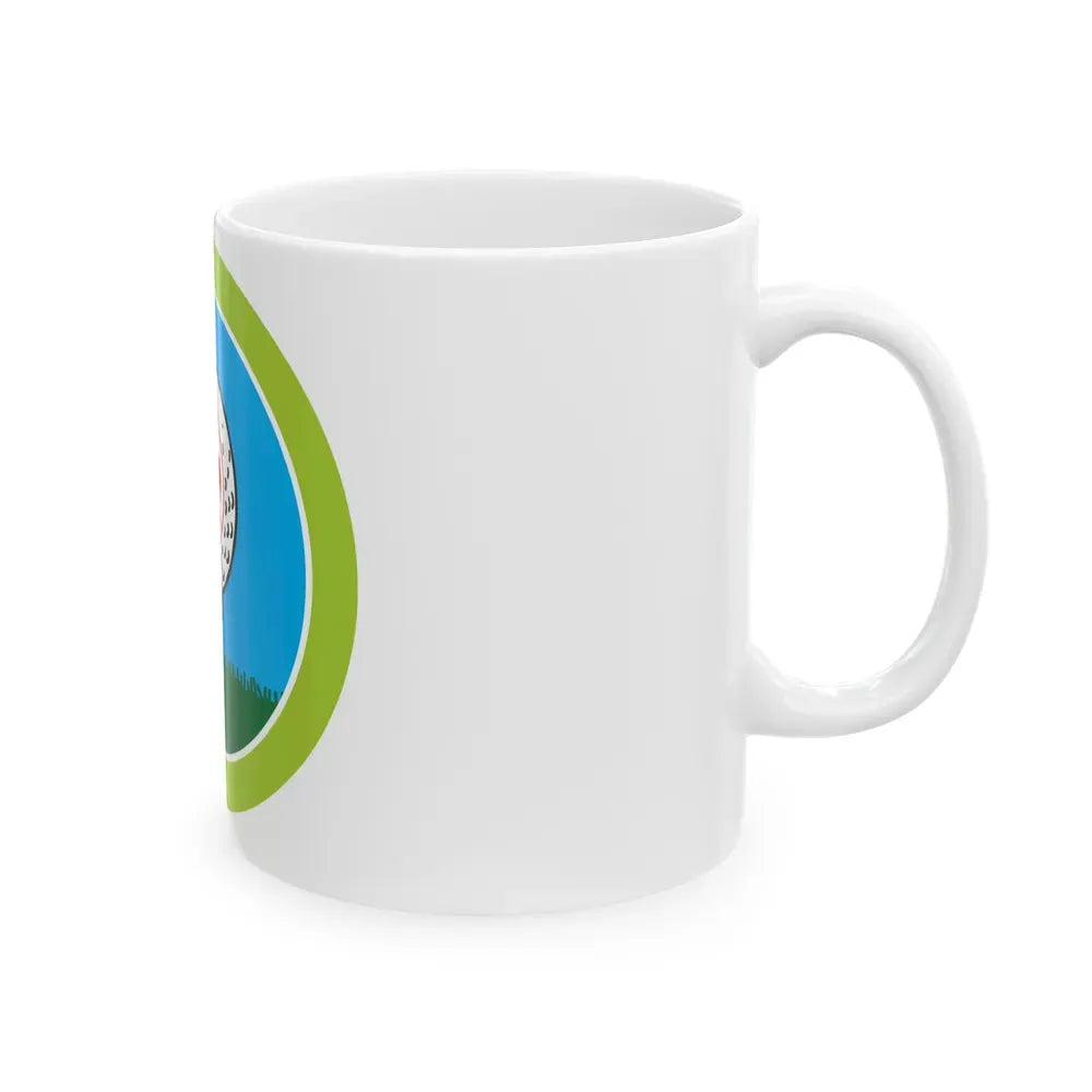 Golf (Boy Scout Merit Badge) White Coffee Mug - Go Mug Yourself