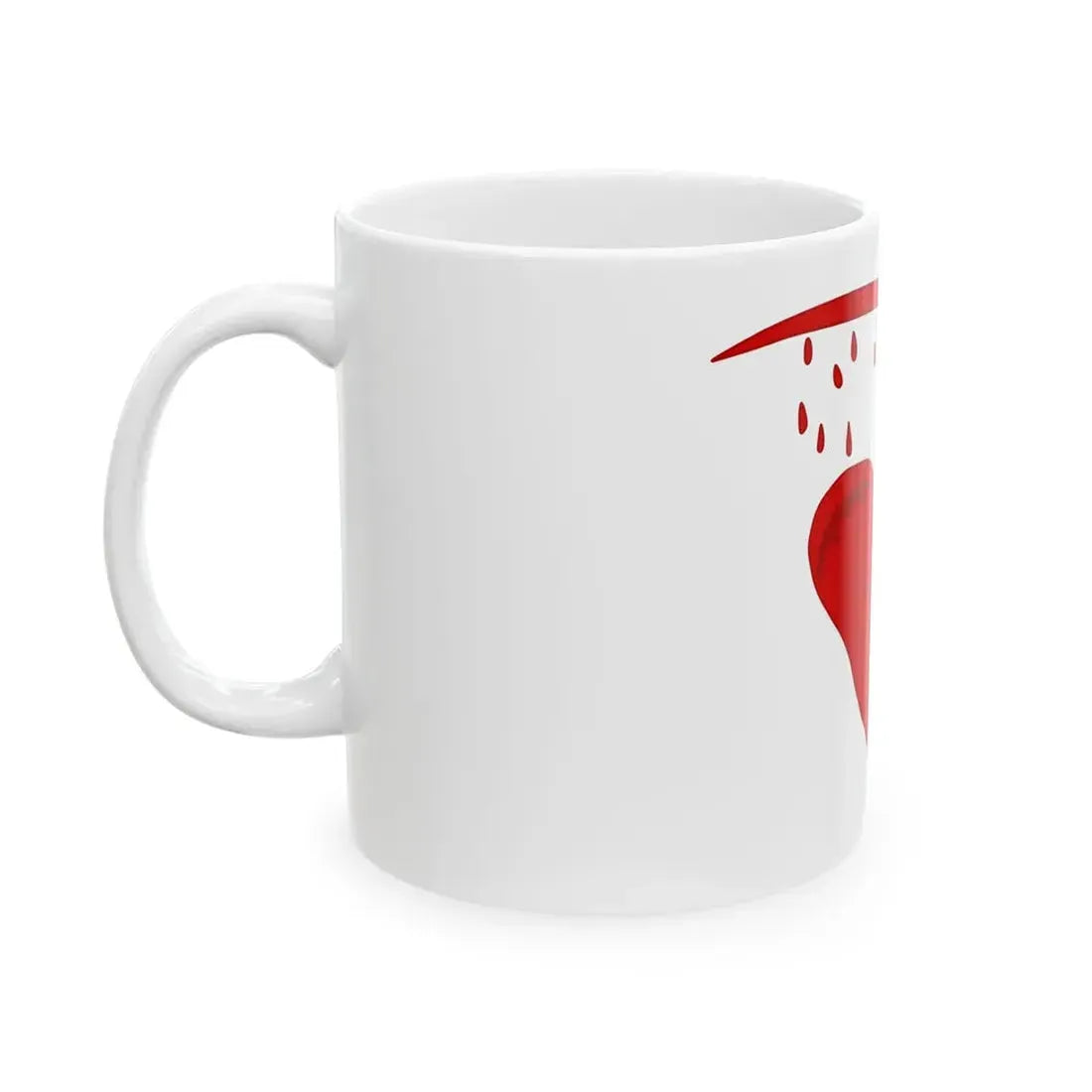 Goliad Flag (United States) White Coffee Mug - Go Mug Yourself