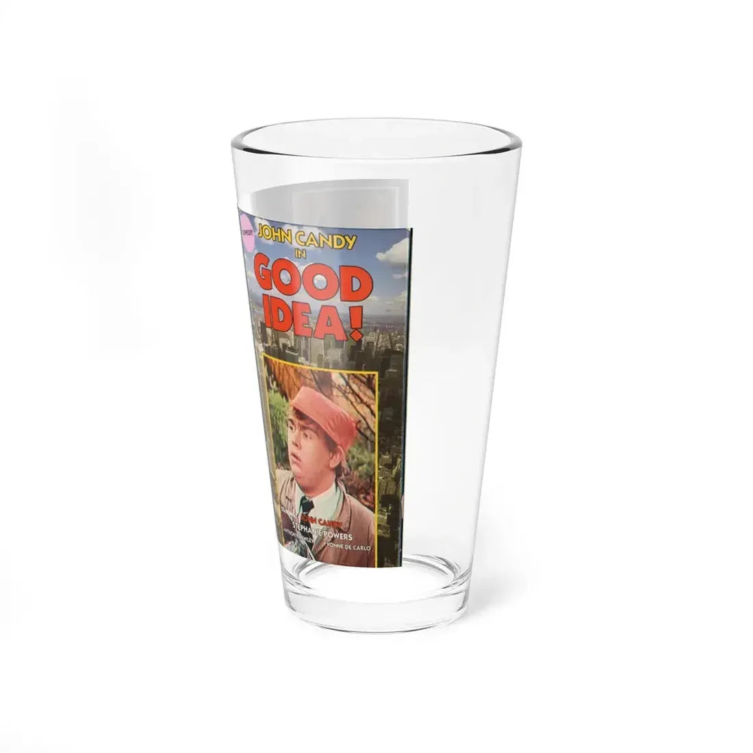GOOD IDEA (VHS COVER) Pint Glass 16oz - Go Mug Yourself