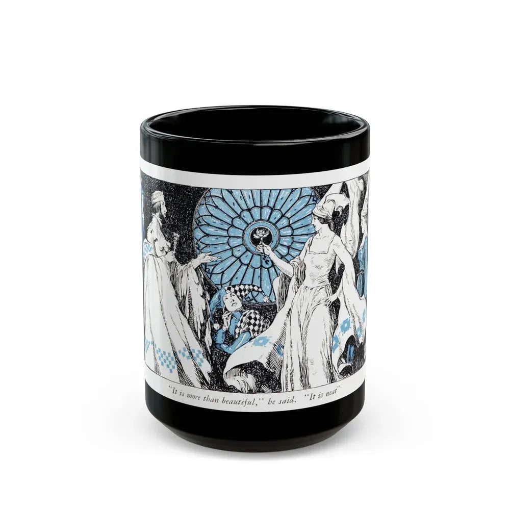 Good Looks, Woman's Home Companion, November 1924 - Black Coffee Mug 15oz - Go Mug Yourself