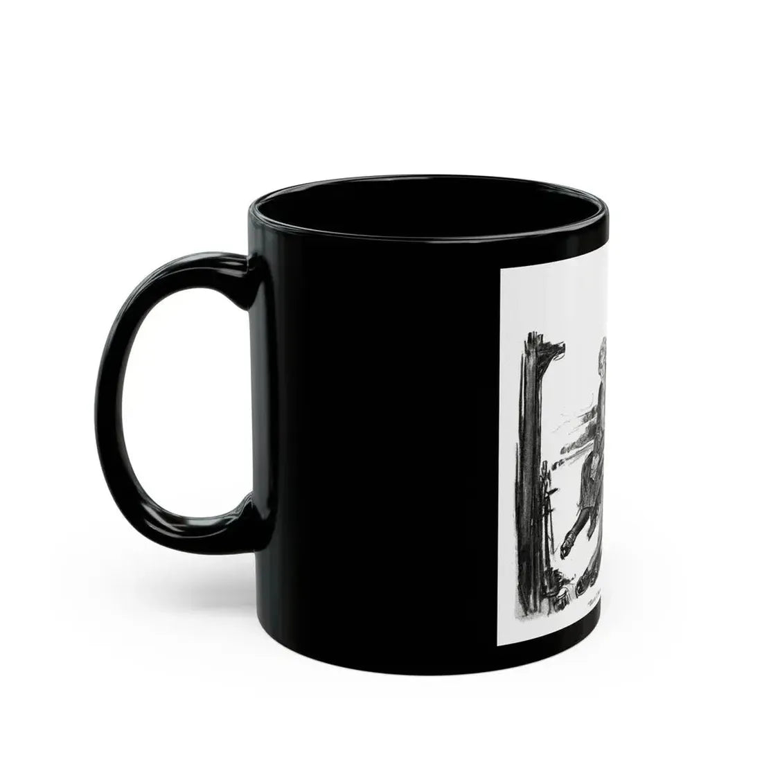 Good Old Gang (3), McCalls magazine, July 1927 - Black Coffee Mug - Go Mug Yourself